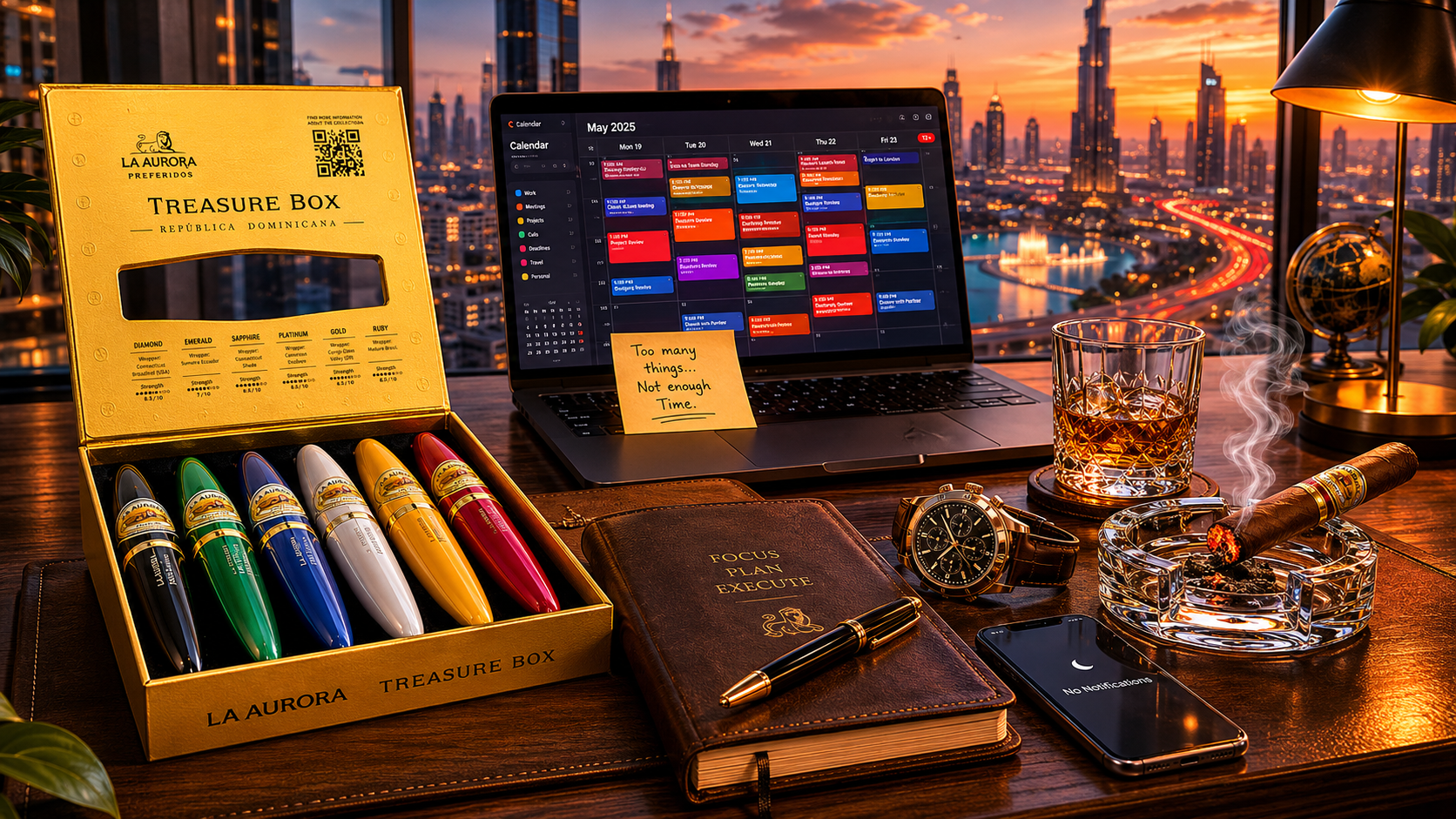 If Your Calendar Could Smoke a Cigar, It Would Beg You To Slow Down