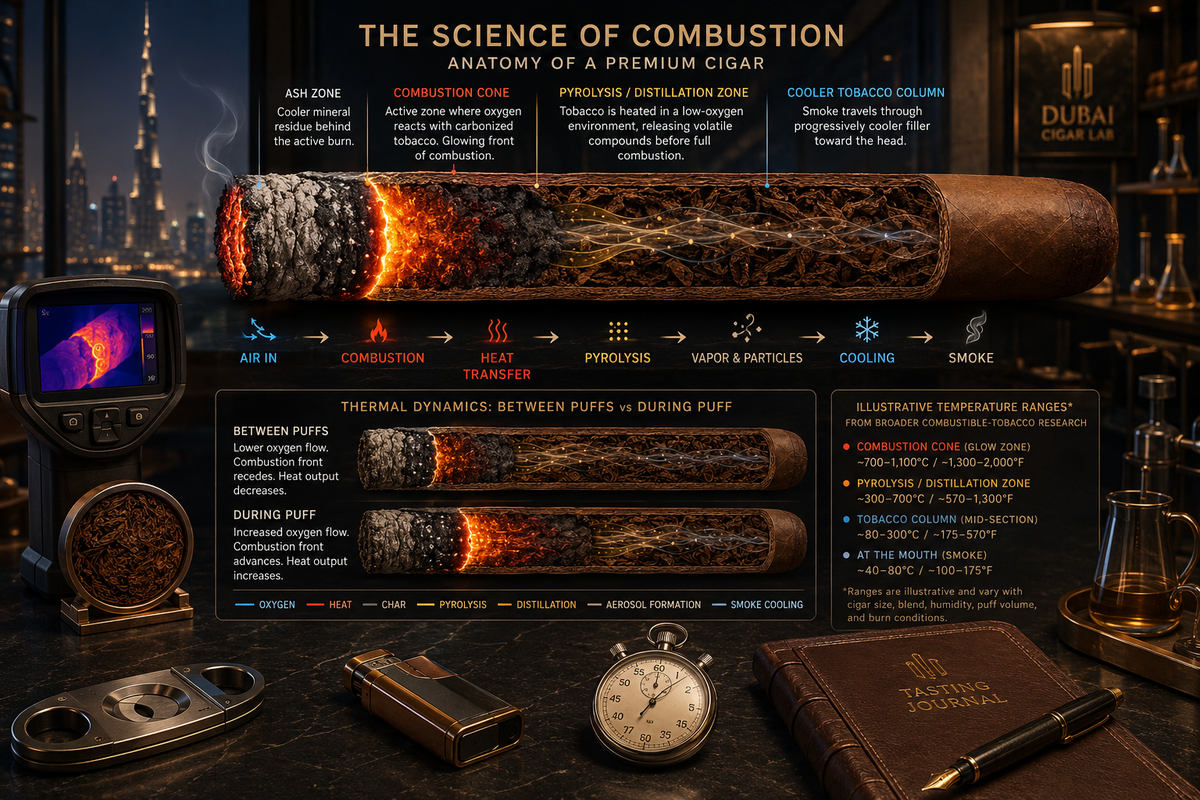 The Combustion Cone You Never See