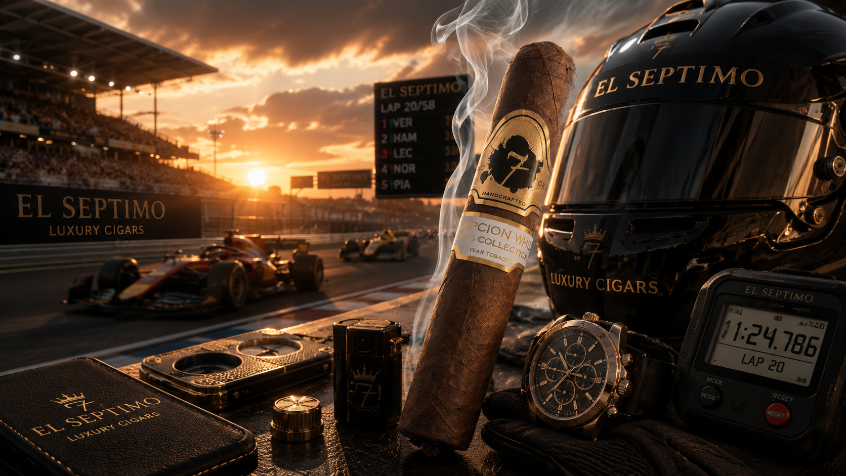 The Pit Stop Theory of Cigars: Why the First Third Determines Everything
