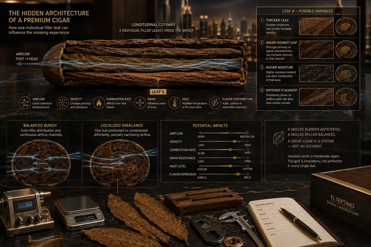 One Bad Leaf: Can a Single Filler Leaf Change a Cigar?