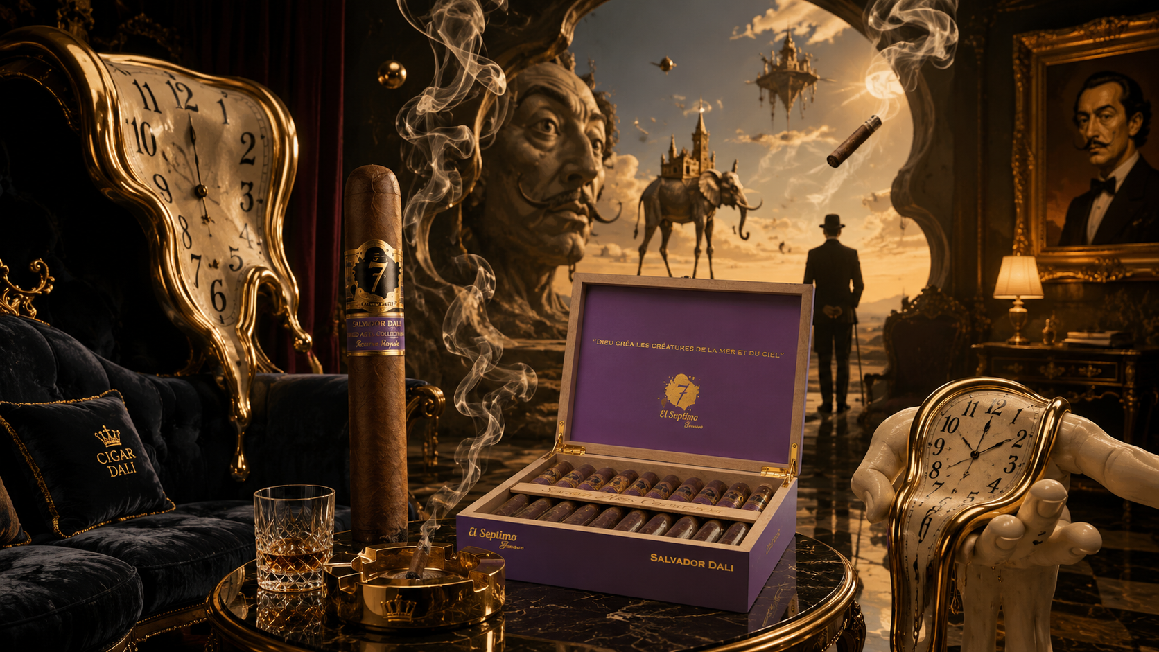 What If Salvador Dalí Designed a Cigar? | Surreal Luxury Cigars