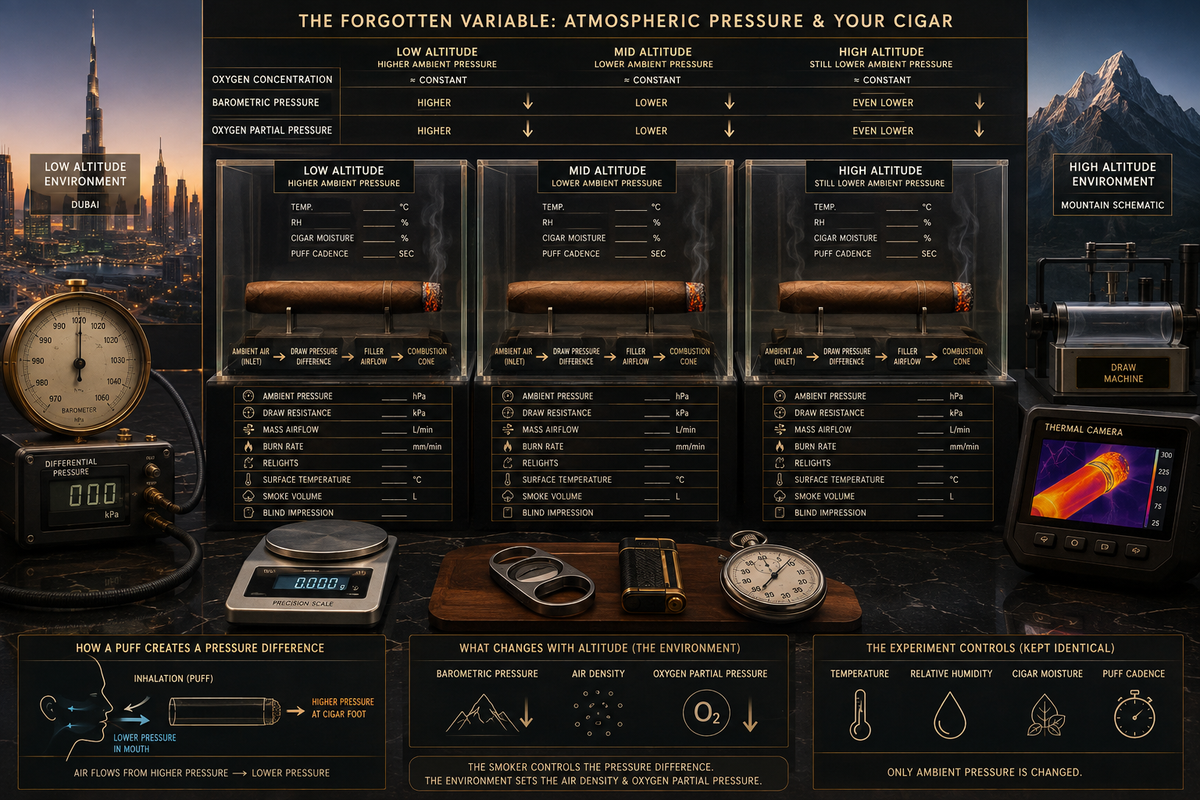 The Forgotten Variable: Barometric Pressure and Your Cigar