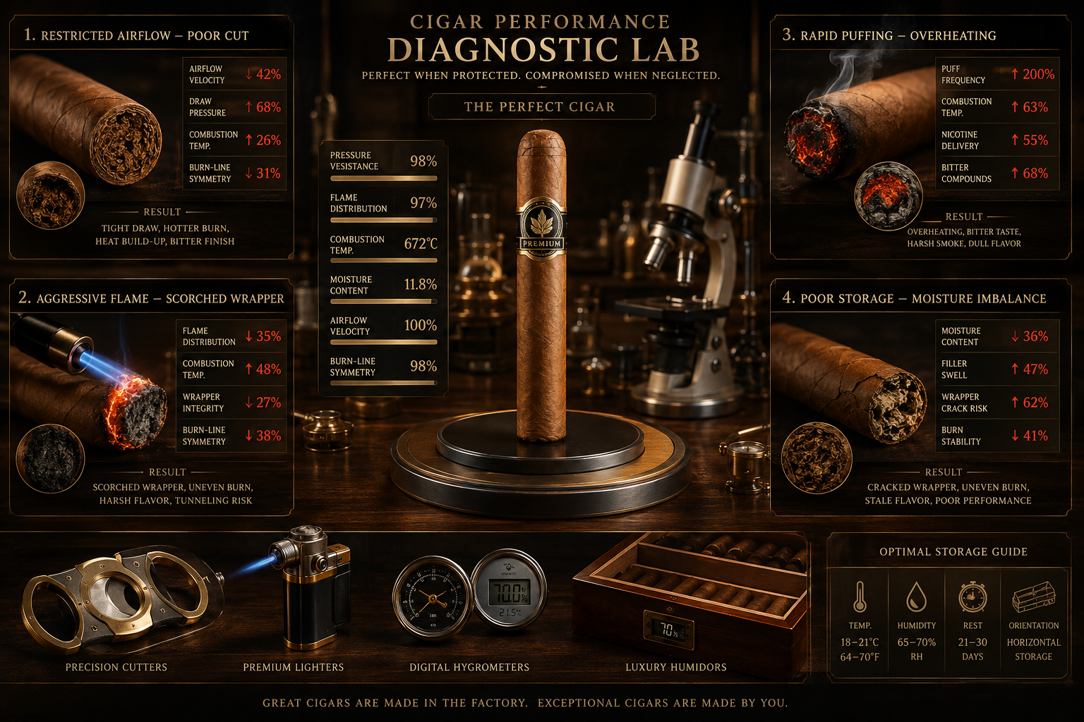Why a Perfectly Constructed Cigar Can Still Smoke Poorly