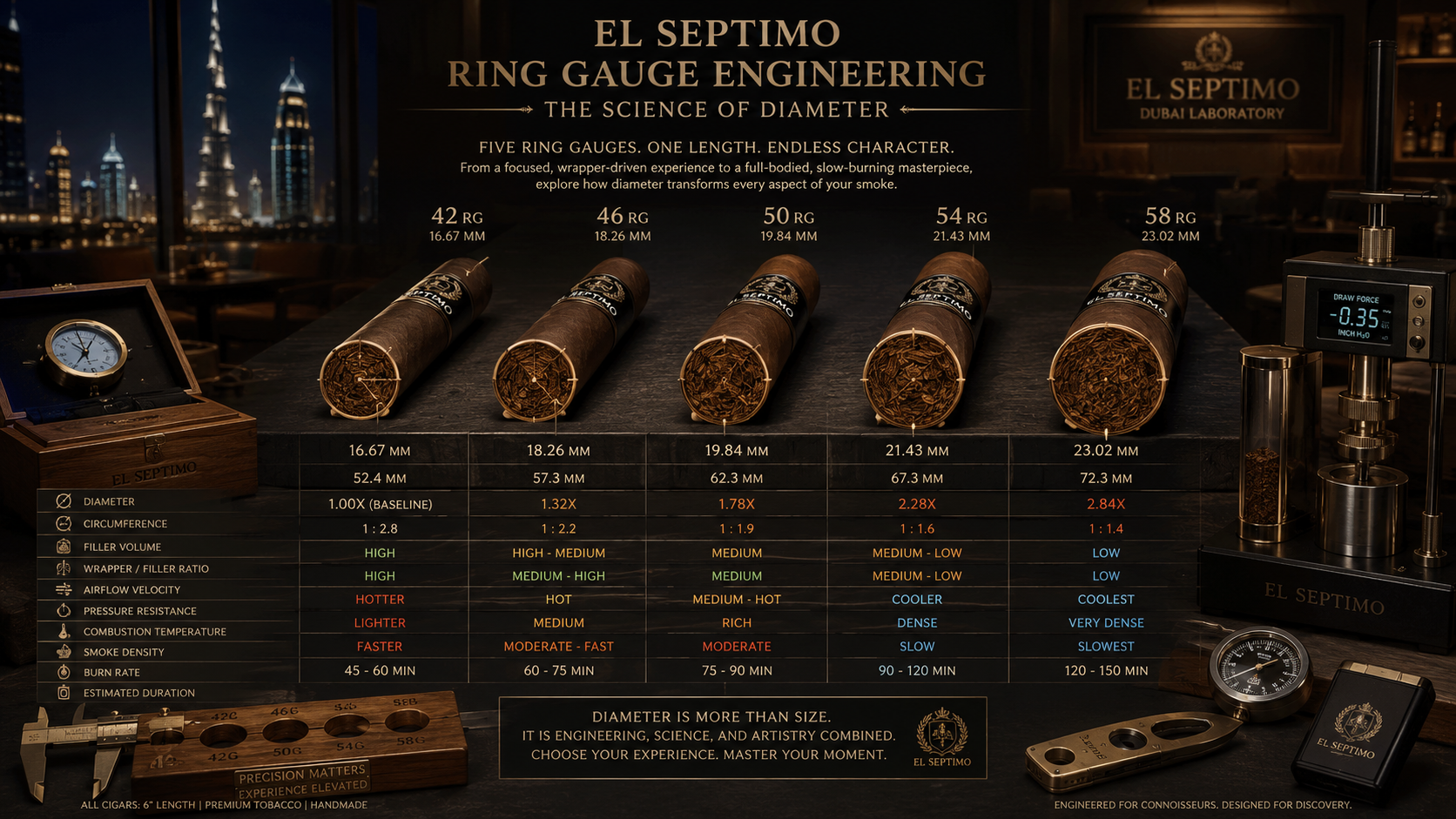 Does Bigger Mean Milder? Understanding Cigar Ring Gauge