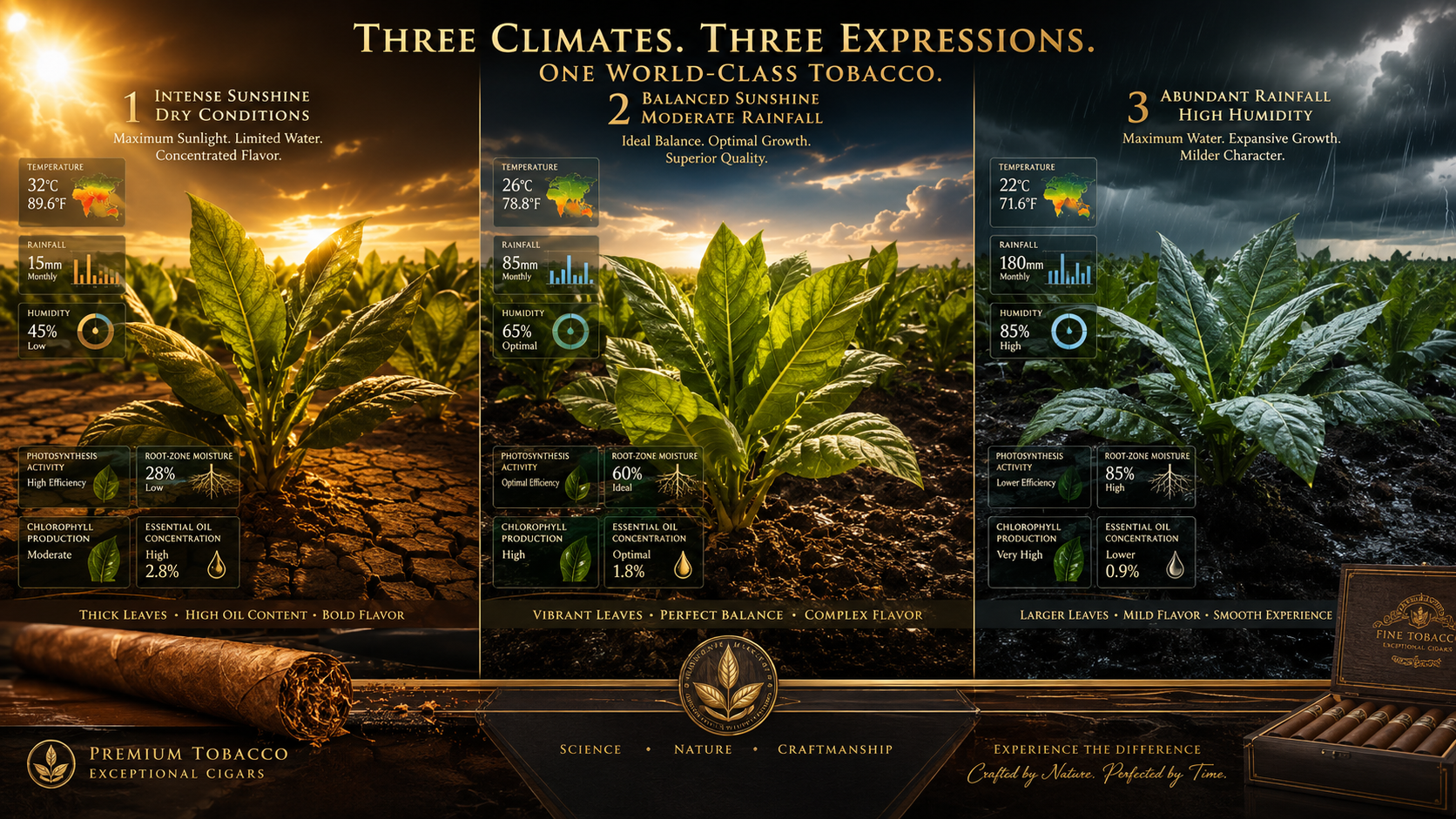 Too Hot, Too Wet, Too Dry: How Climate Shapes Every Premium Cigar