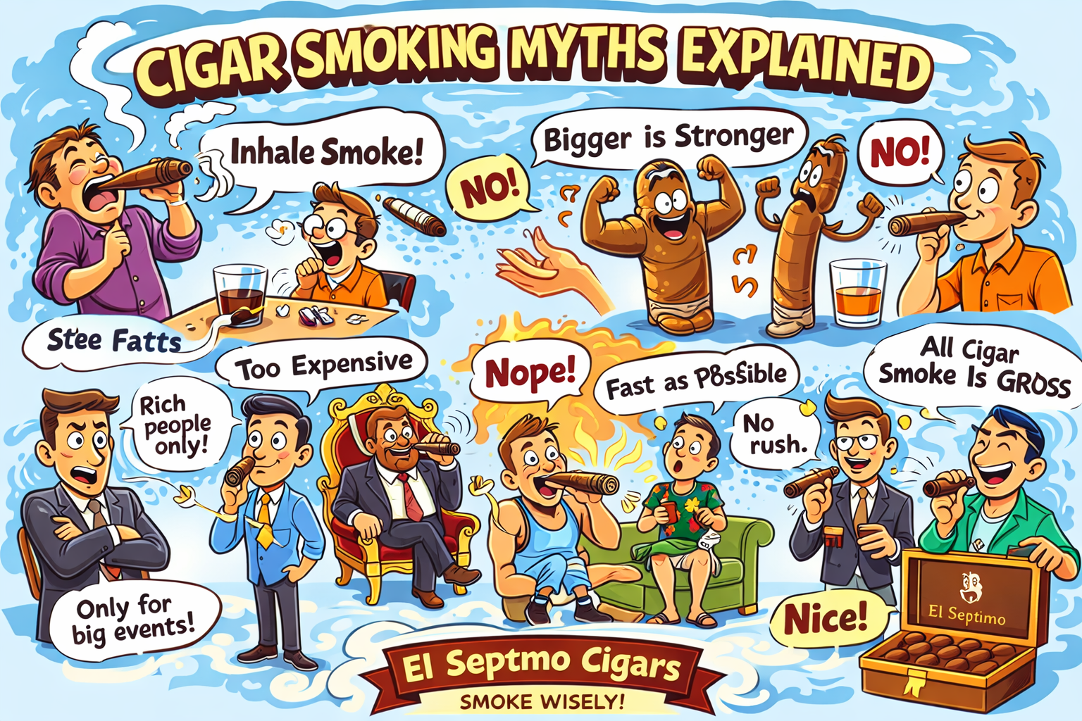 Cigar Smoking Myths Explained