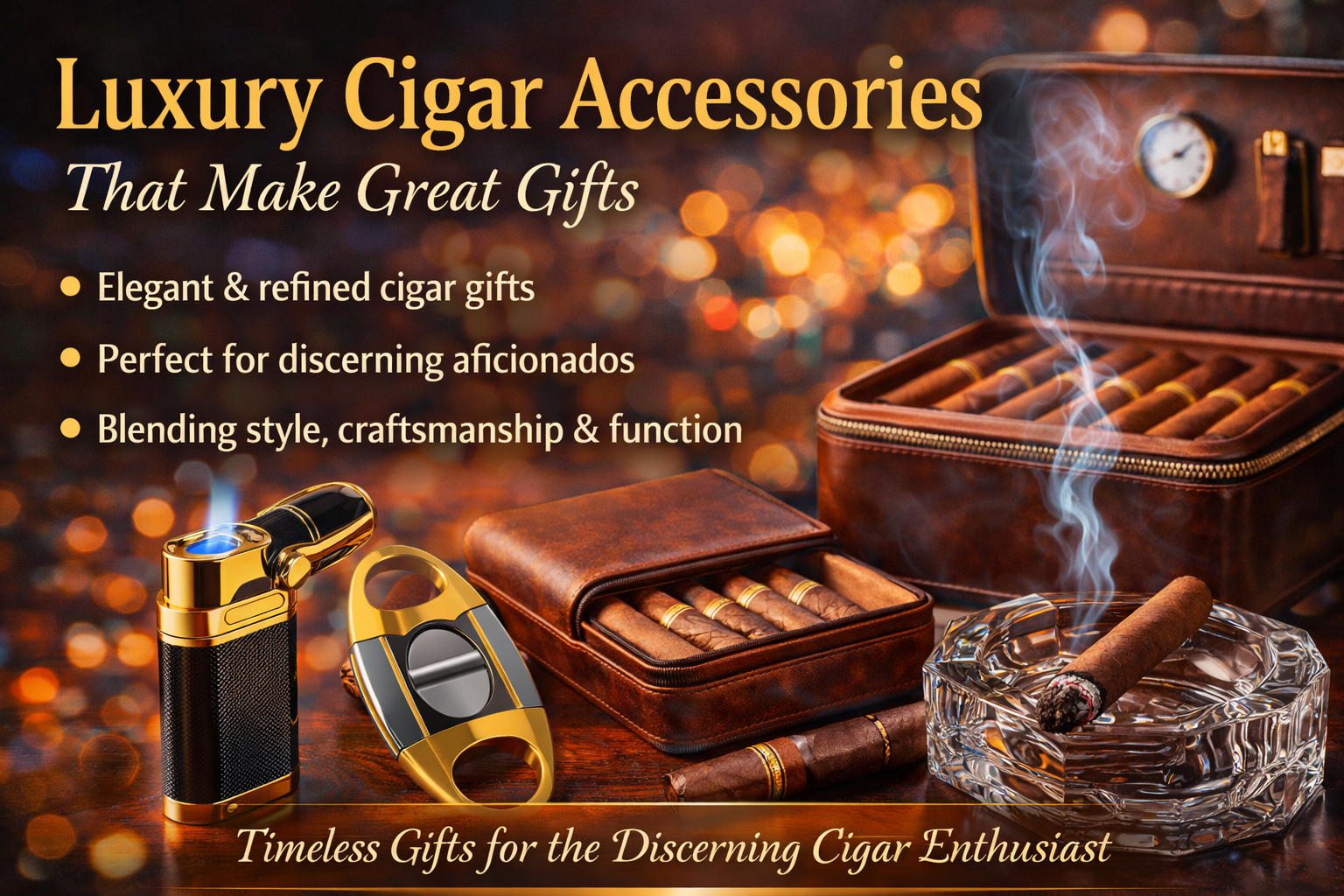 Luxury Cigar Accessories That Make Great Gifts