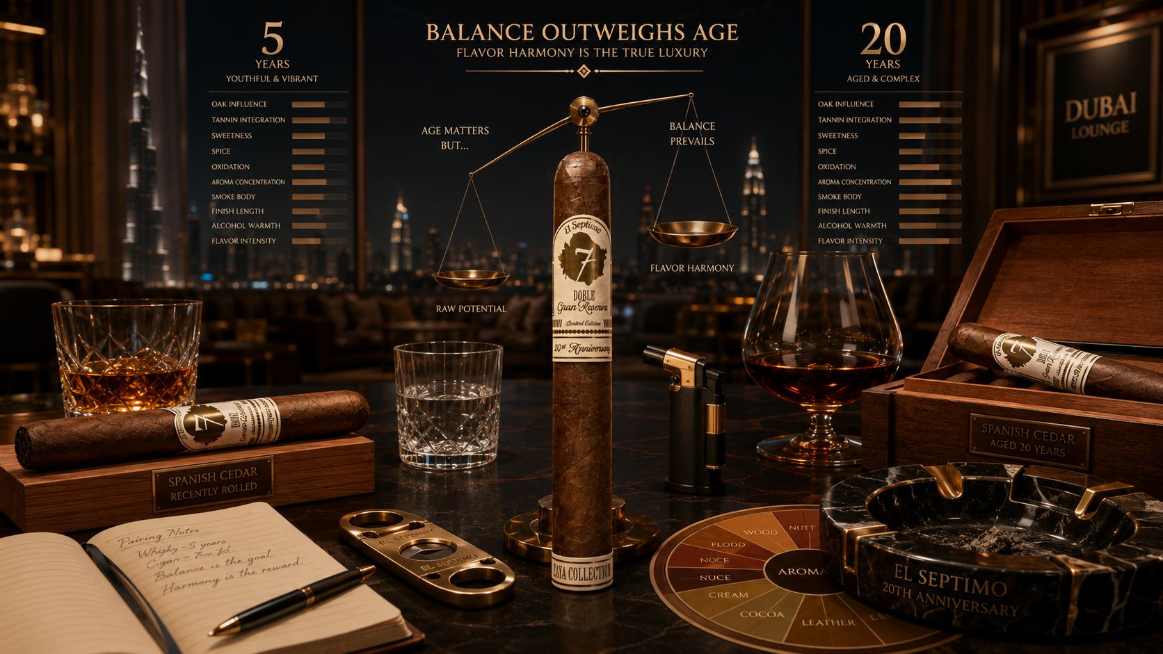 Age vs Age: Should Older Spirits Always Pair with Older Cigars?