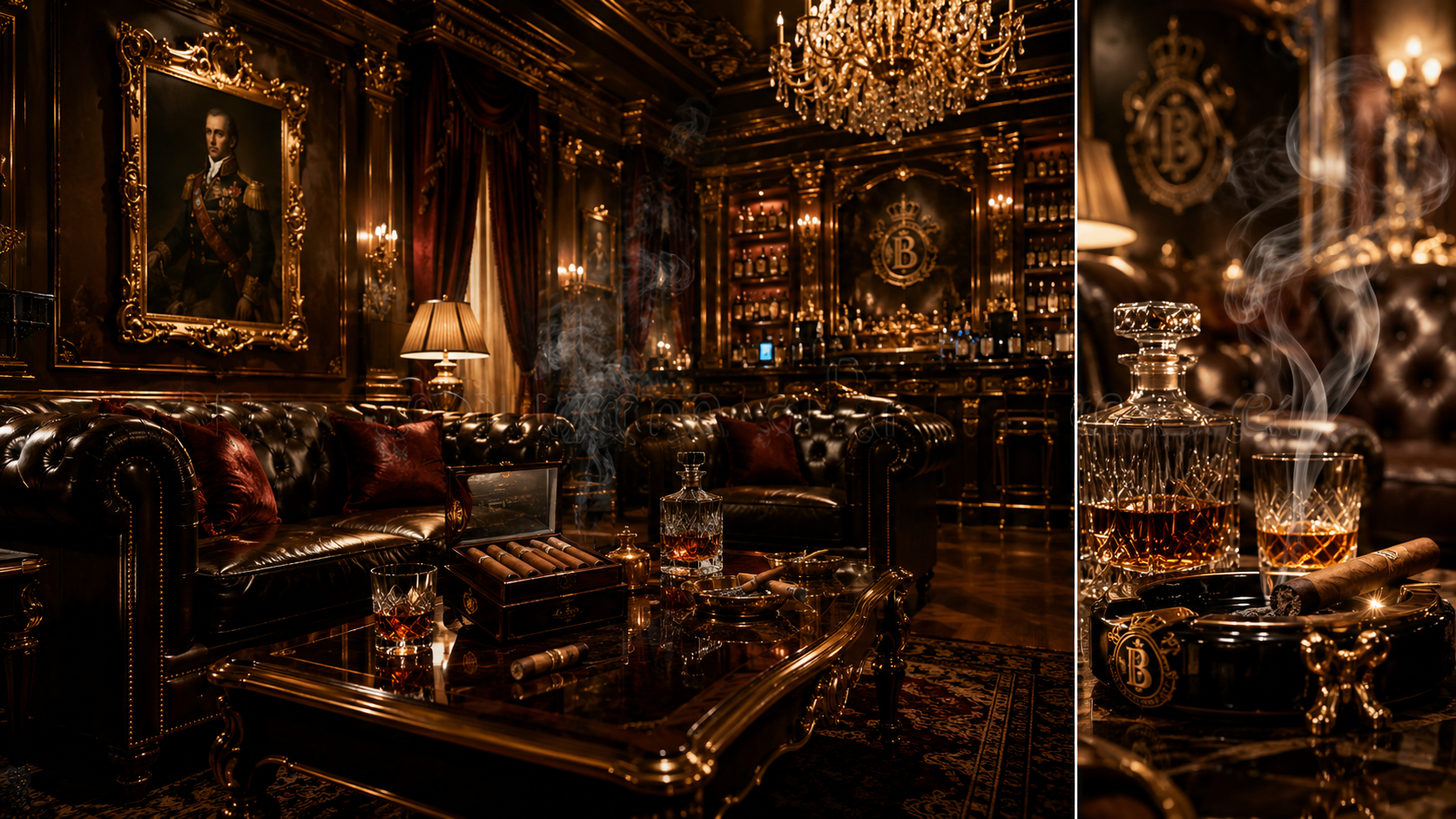 The Baroque Smoke | Opulence, Atmosphere & Luxury Cigars
