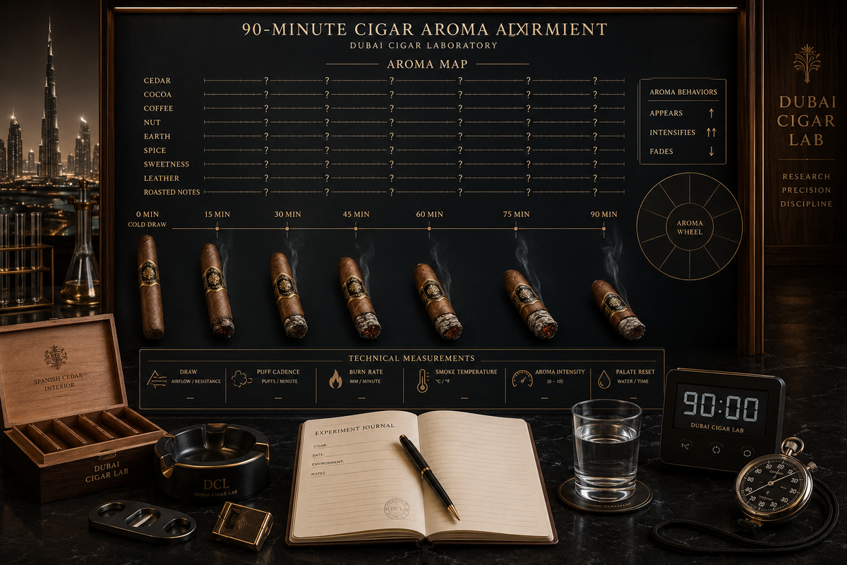 Cold Draw vs Final Third: Tracking a Cigar for 90 Minutes