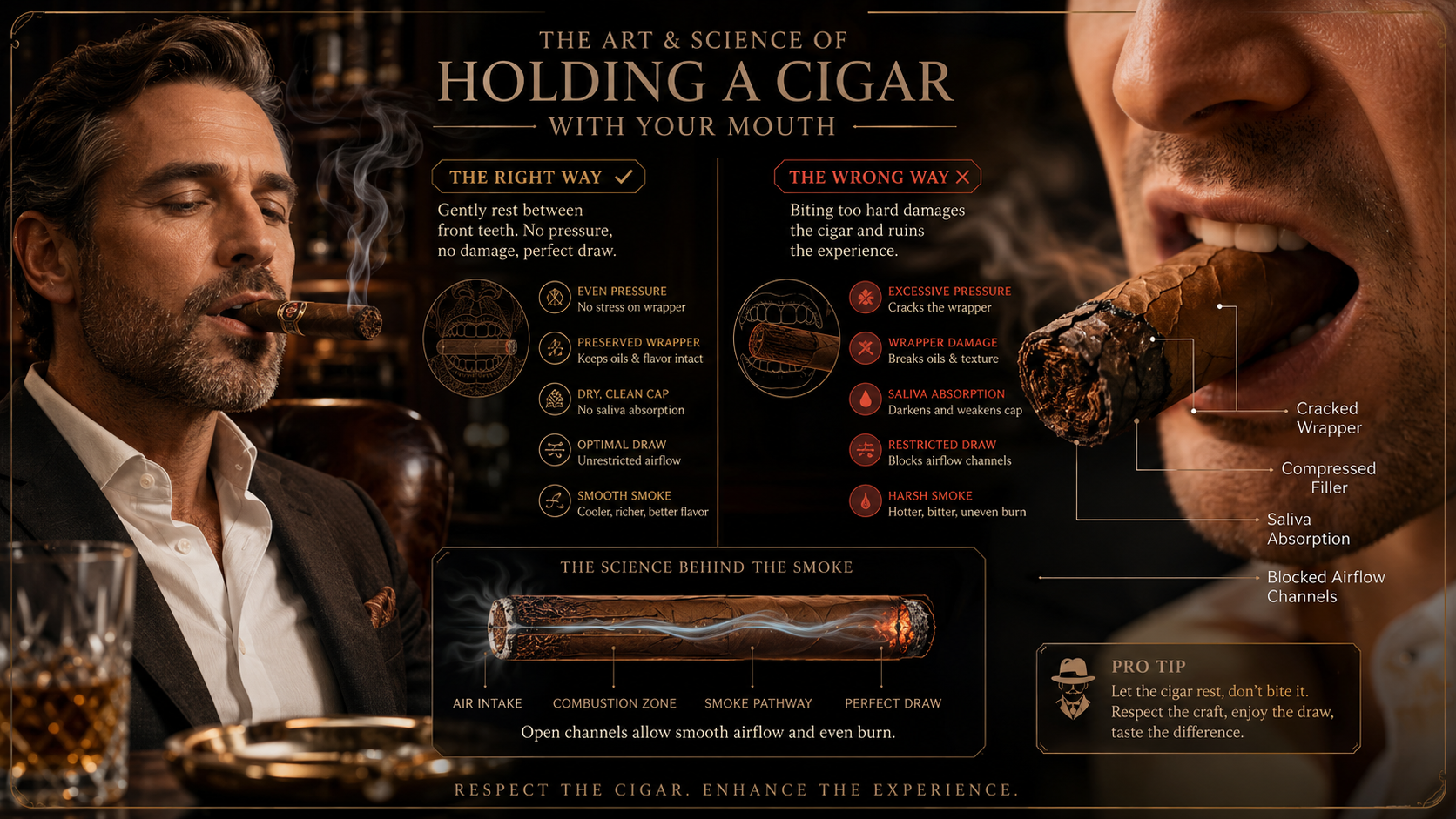 Should You Bite Your Cigar? Tradition, Habit, or Mistake?