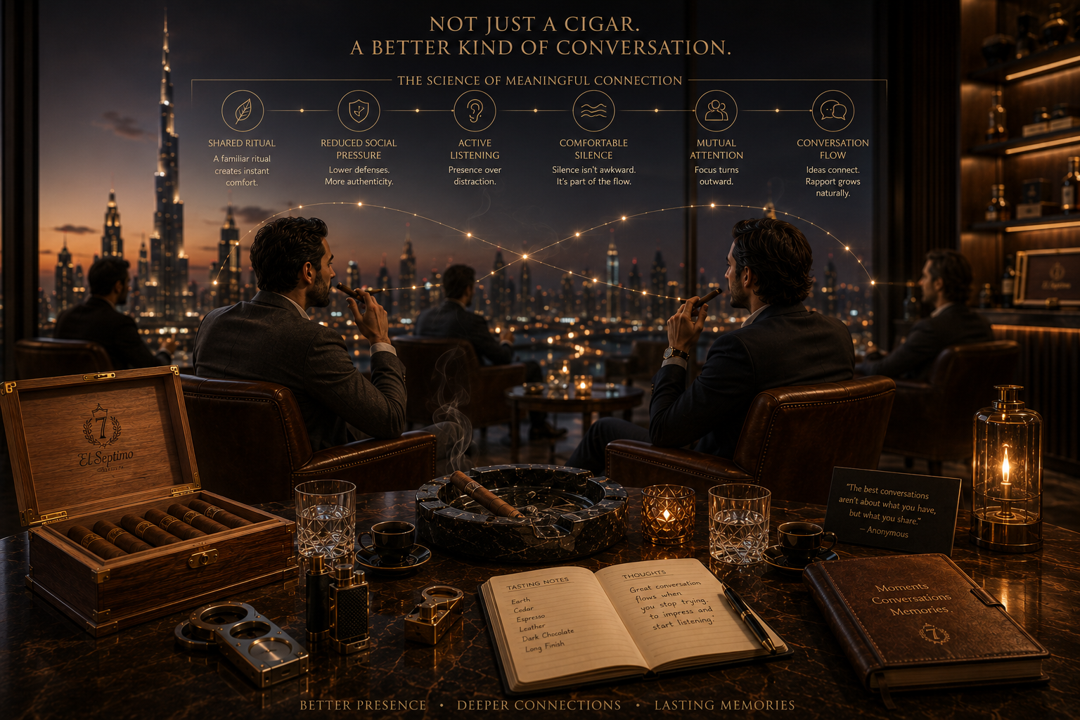 Why Strangers Talk More Easily Around Cigars