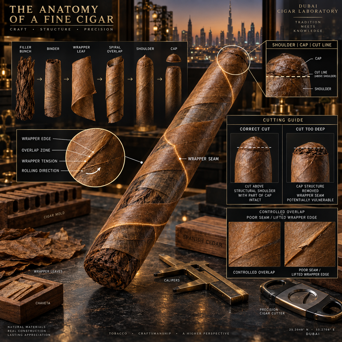 The Invisible Seam Running Through Your Cigar