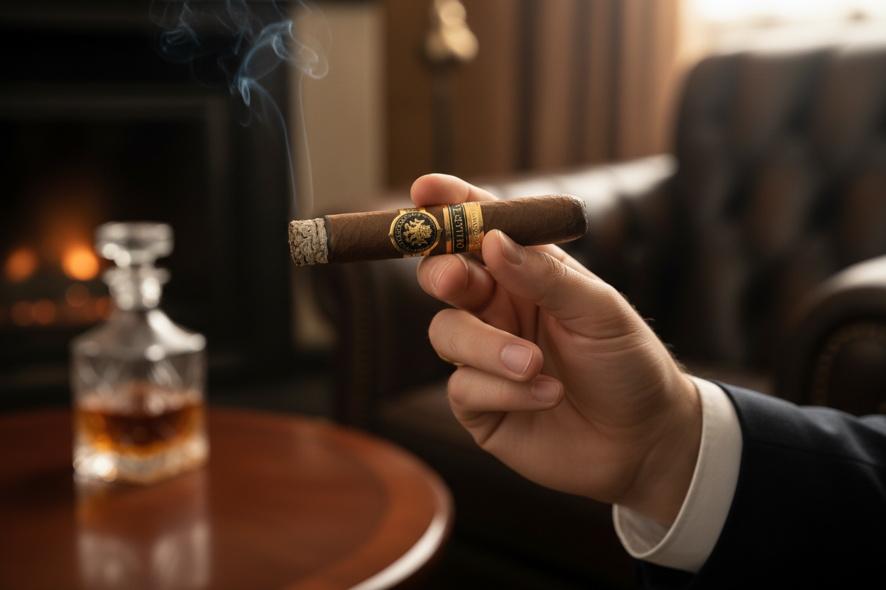 How To Hold A Cigar Like A Gentleman( or Lady)