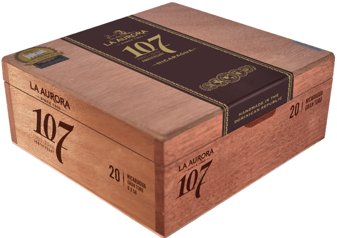 Box of 20 La Aurora 107 Nicaragua Toro fine cigars