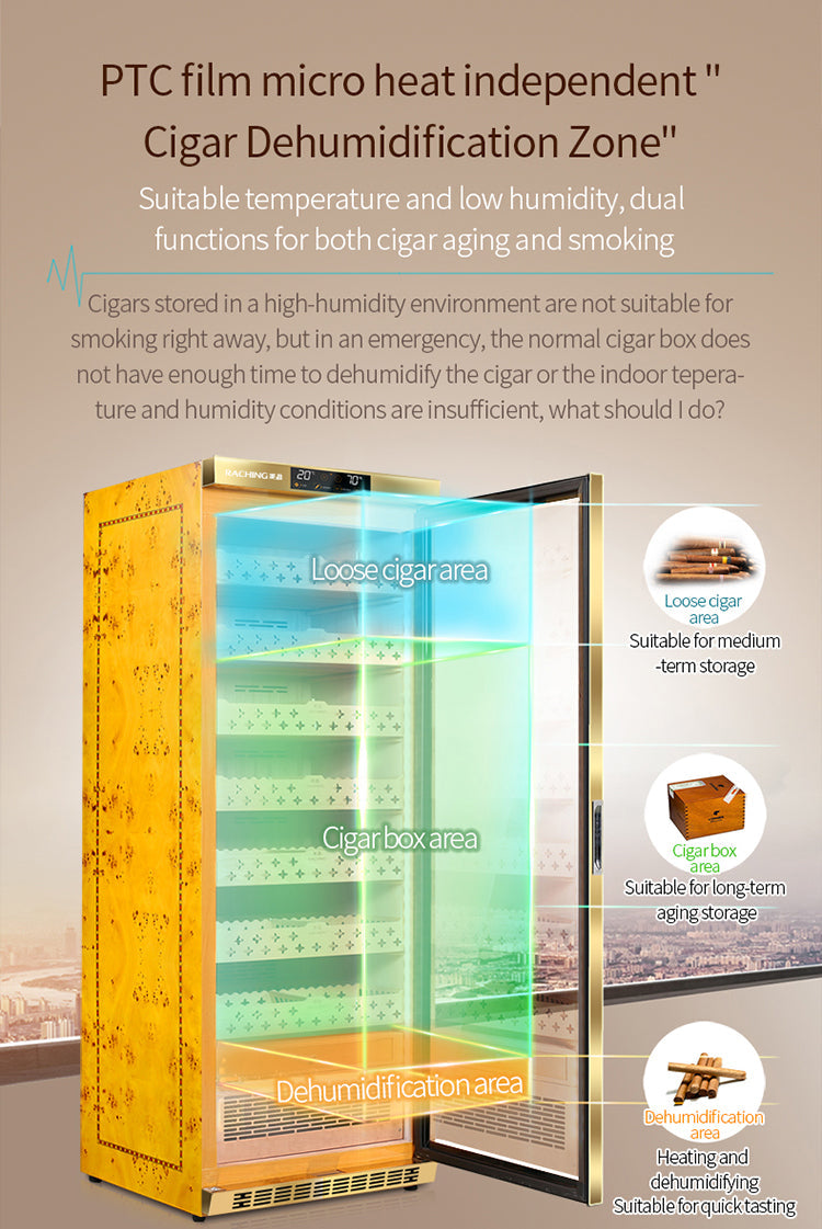 Raching MON5800A Cigar Humidor