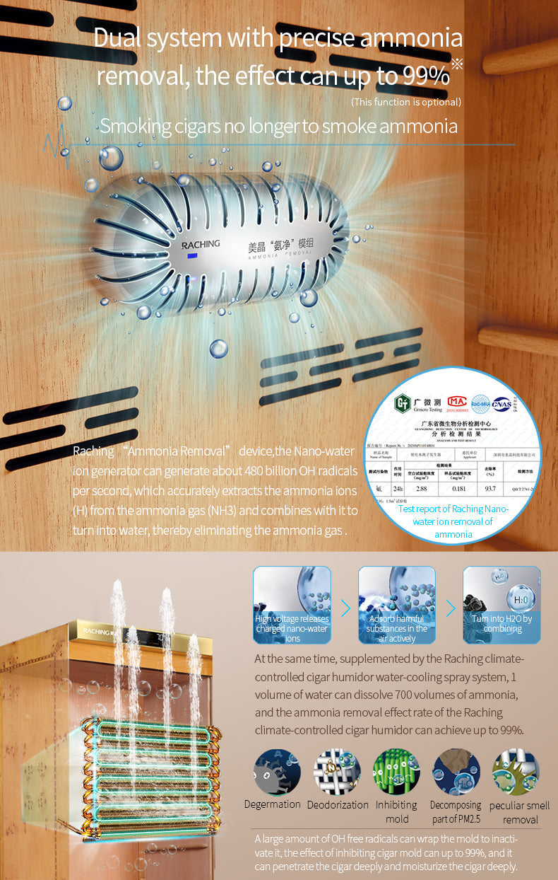 Raching MON5800A Cigar Humidor