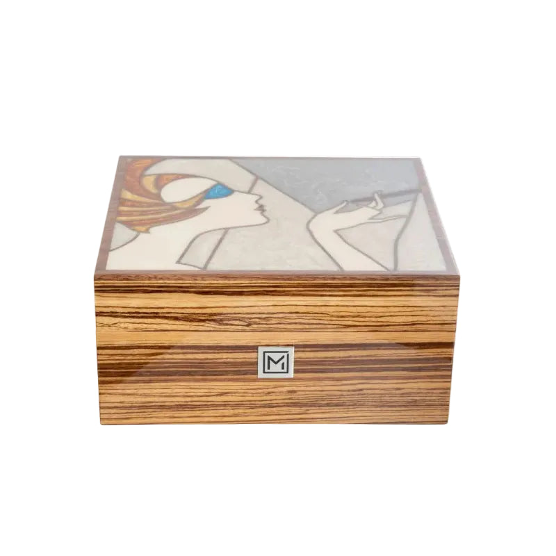 Maccarrone - Dea Tyche Resin 40 Count Cigar Humidor