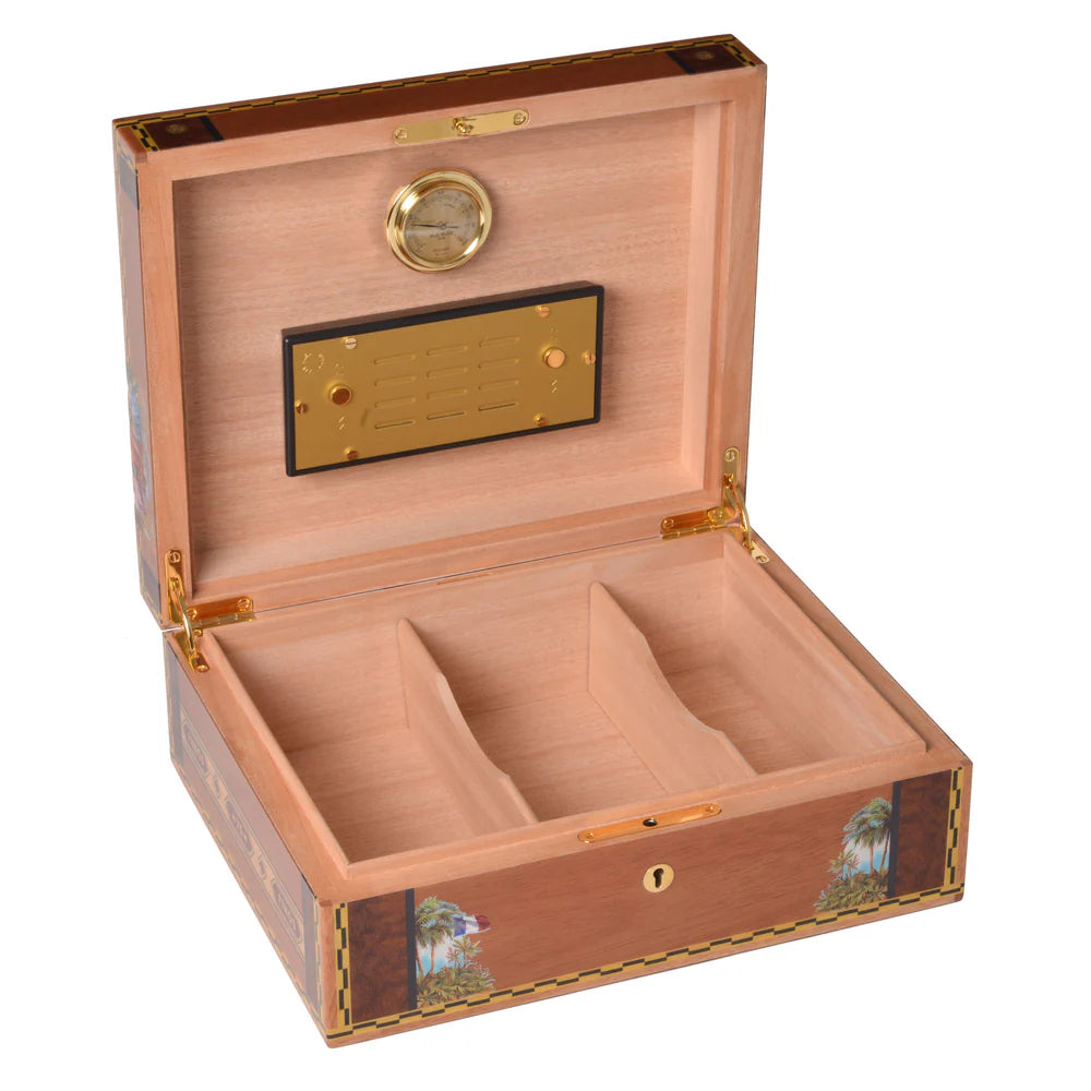 Elie Bleu - Flor de Alba 75 Count Cigar Humidor (Limited Edition)