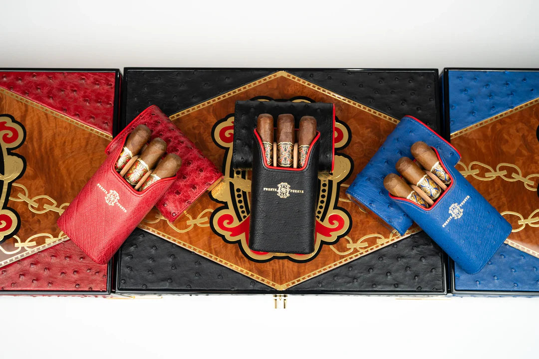 Brizard & Co. × Fuente Fuente × Maccarrone — OpusX - Les Chaînes de l’Amour Cigar Case (Limited Edition)