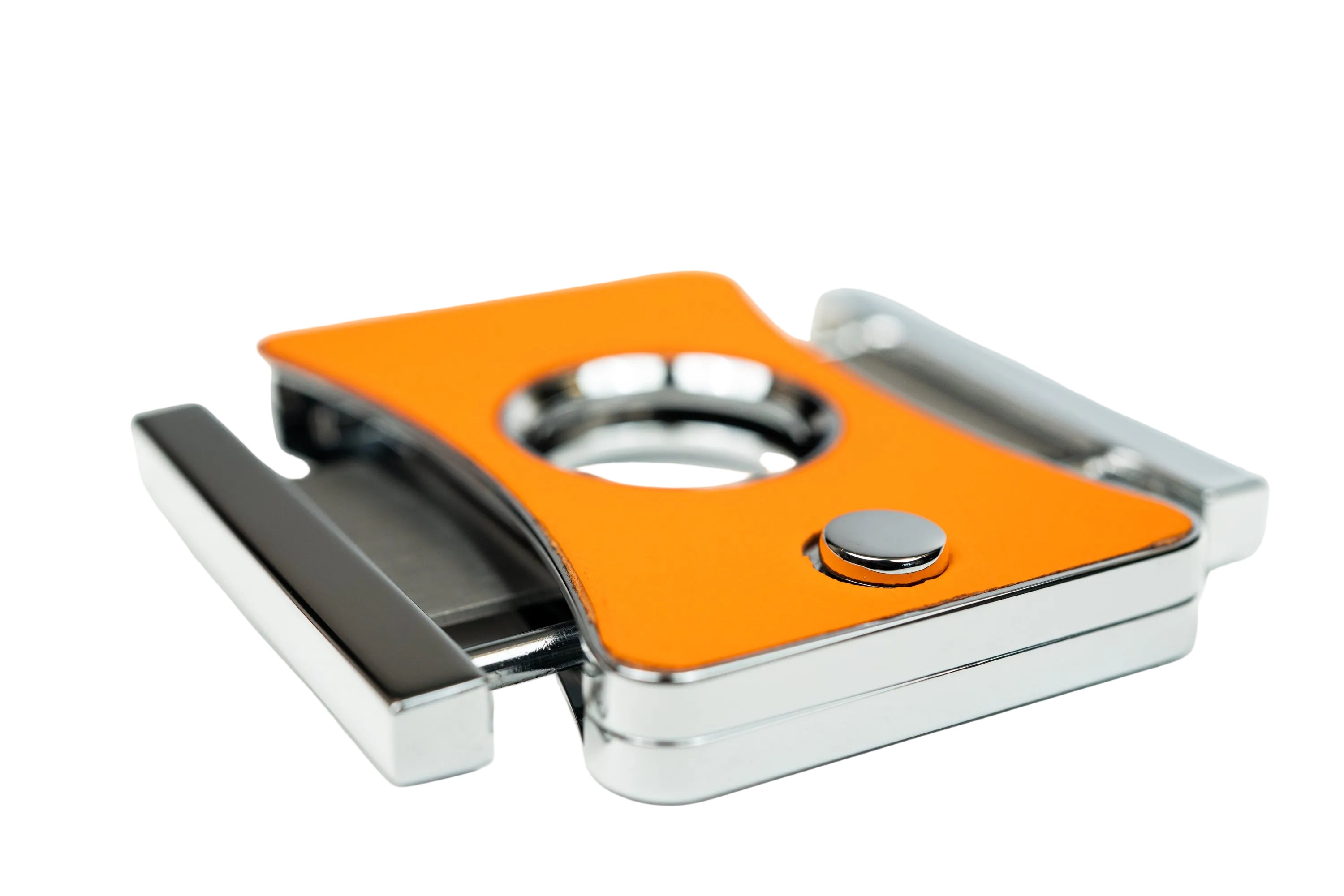 Brizard & Co – “Elite Series 2” Cigar Cutter – Racing Black & Orange Collection