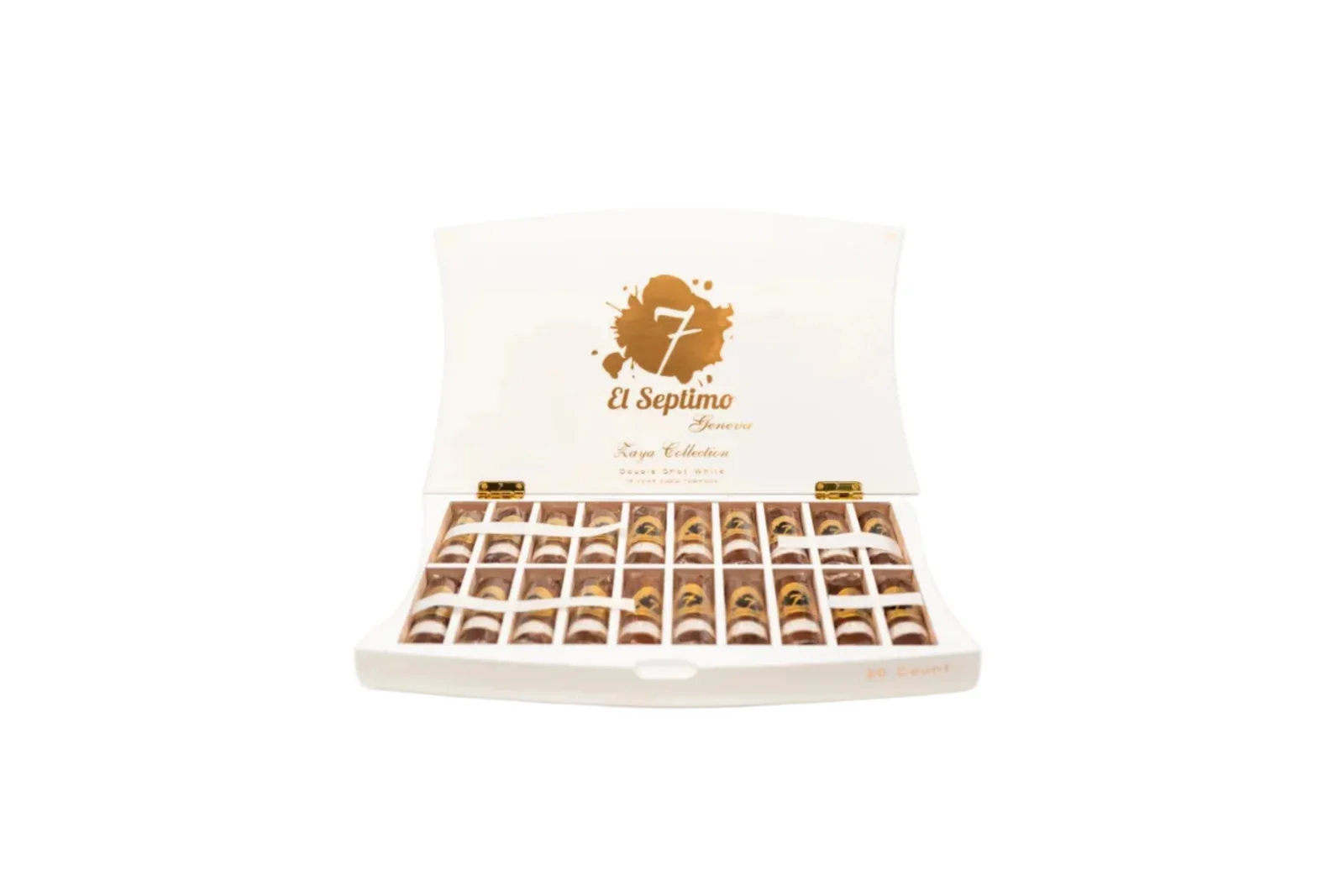 El Septimo - Double Shot White - 3¾ x 68  Short Gigante