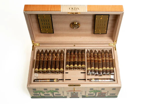 Elie Bleu × Oliva TABOLISA 123 Limited Edition Humidor