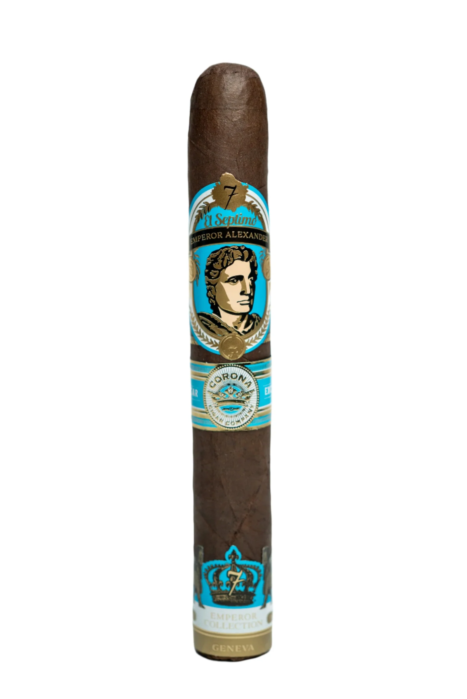 El Septimo x Corona Cigar - Alexander - 6“ x 54 Maduro Toro