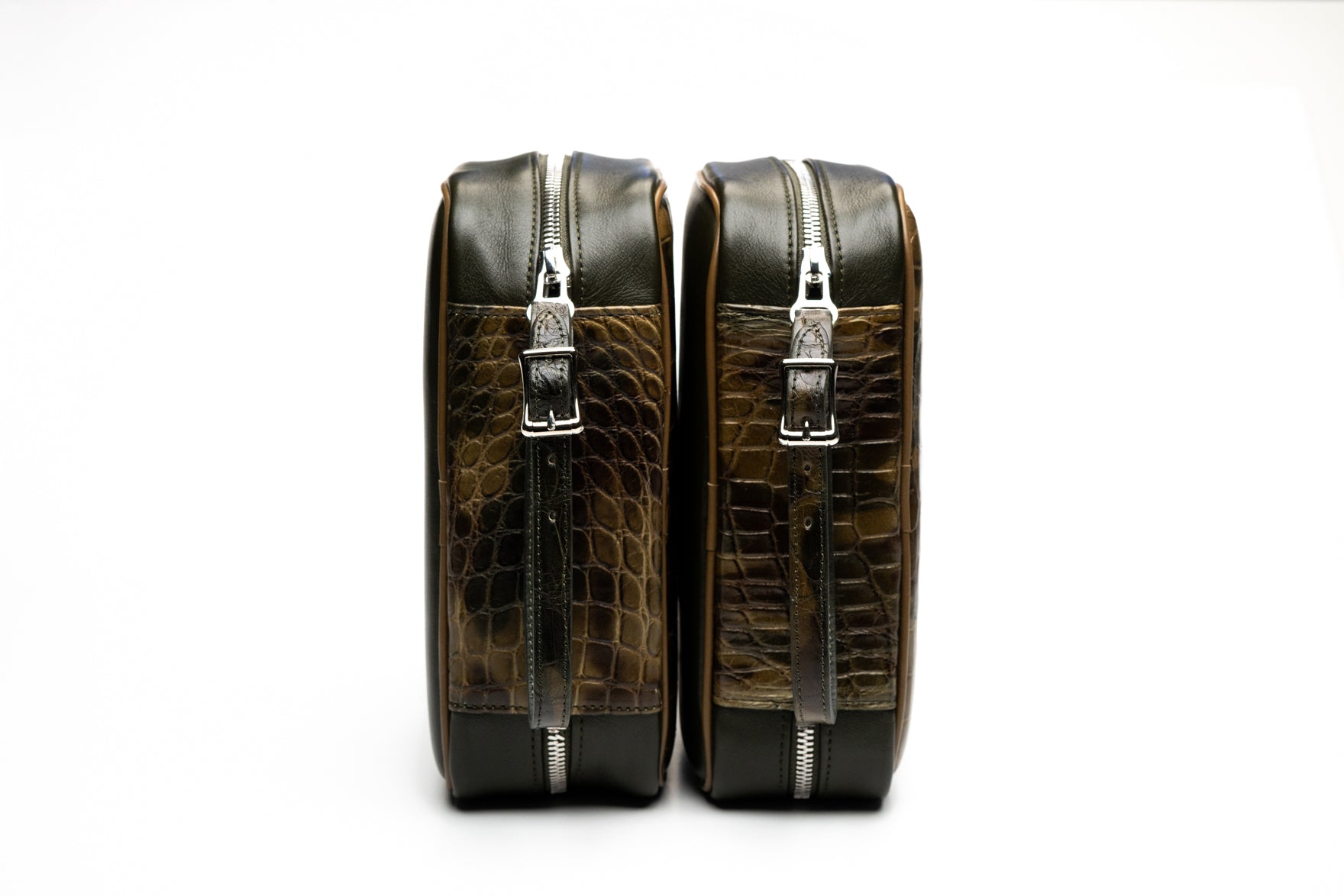 Brizard and Co. - Humidor and Havana Traveler - Genuine Alligator Skin Collection