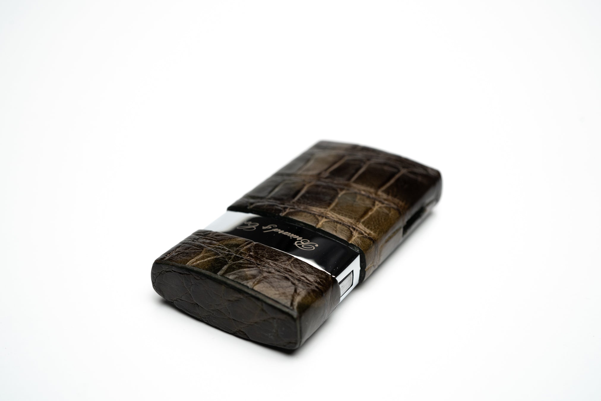 Brizard and Co. - Humidor and Havana Traveler - Genuine Alligator Skin Collection