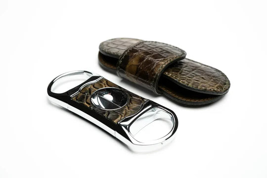 Brizard & Co – Humidor & Havana Traveler – Genuine Alligator Skin Collection