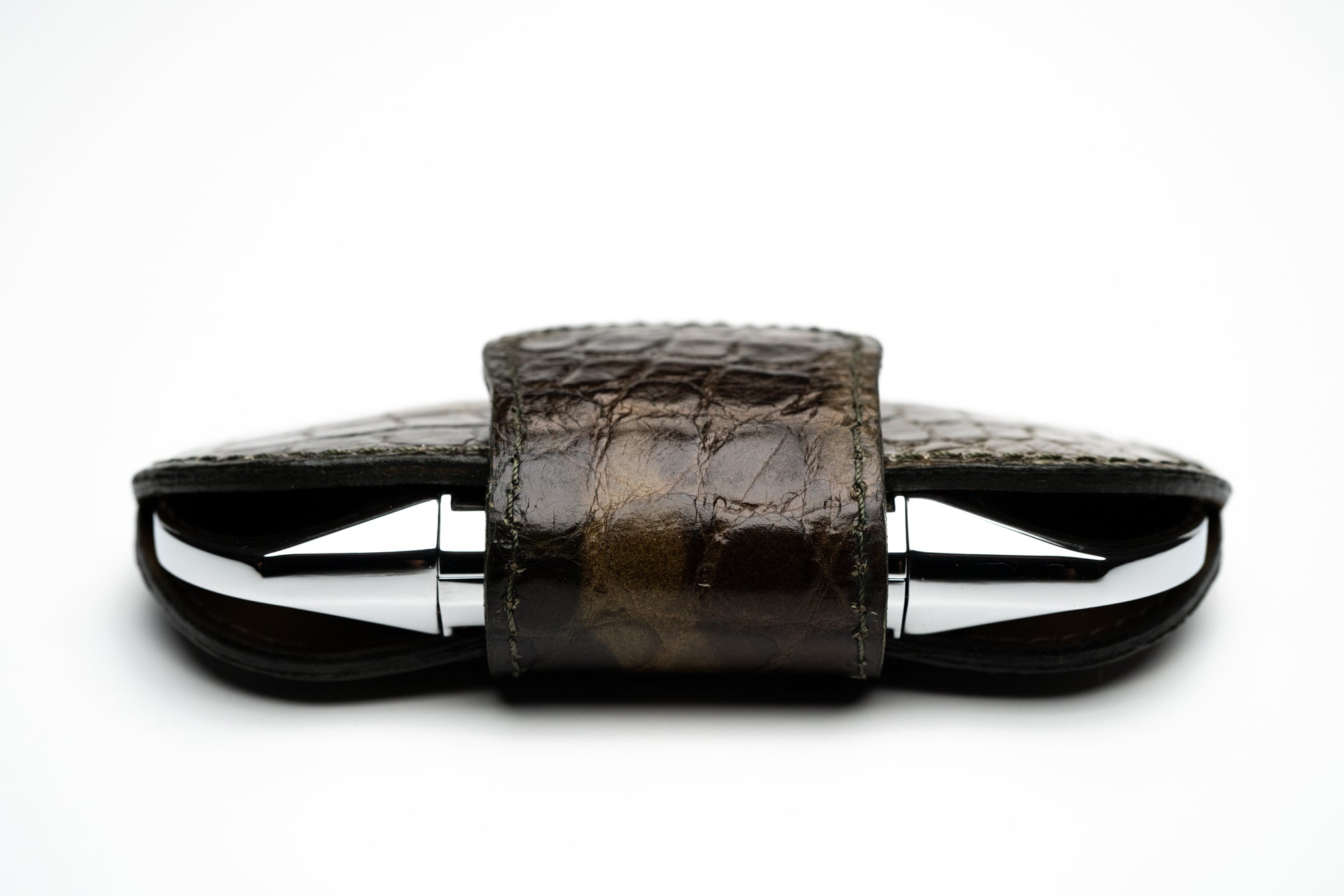 Brizard and Co. - Humidor and Havana Traveler - Genuine Alligator Skin Collection