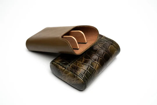 Brizard & Co – Humidor & Havana Traveler – Genuine Alligator Skin Collection