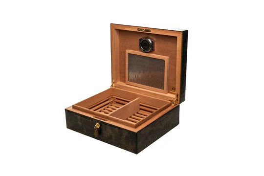 Brizard & Co – Humidor & Havana Traveler – Genuine Alligator Skin Collection