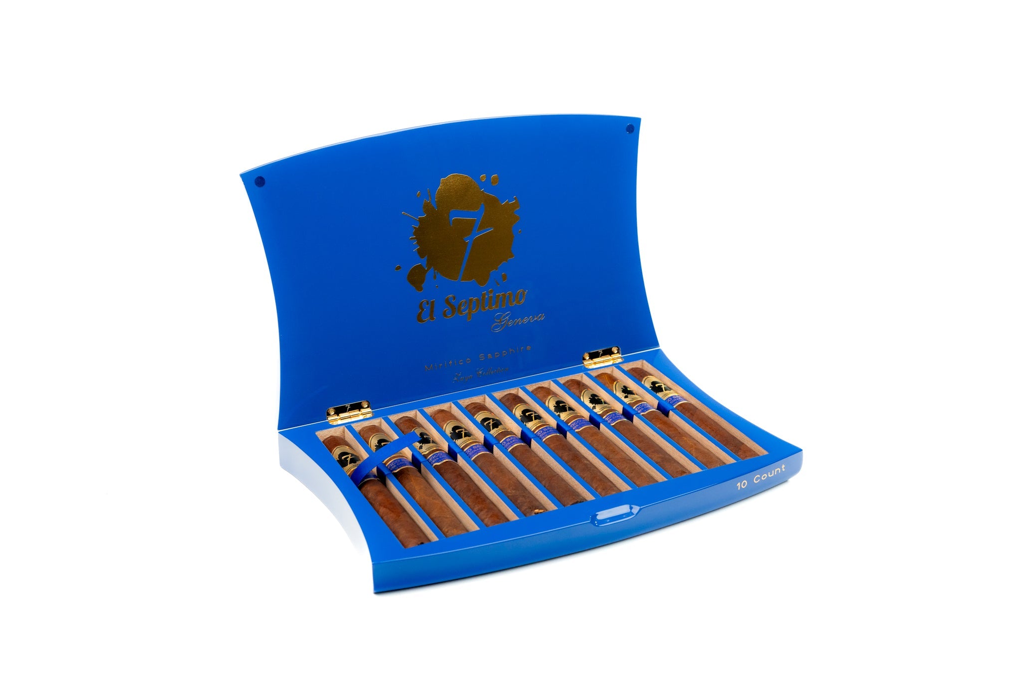 El Septimo Mirifico Sapphire, an extraordinary premium cigar that embodies refinement, complexity, and masterful craftsmanship.