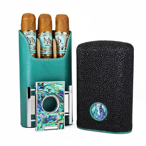 Brizard and Co - "Elite Series 2" Cigar Cutter- abalone collection
