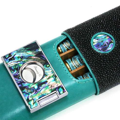 Brizard and Co - "Elite Series 2" Cigar Cutter- abalone collection