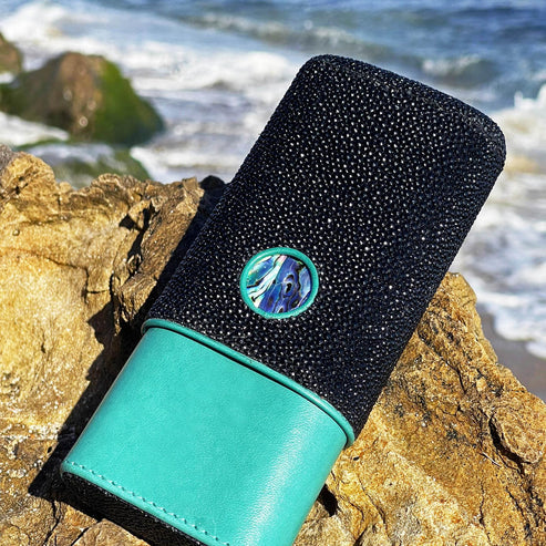 Brizard & Co Cigar Case (Showband 3 Gordo) – Abalone Collection