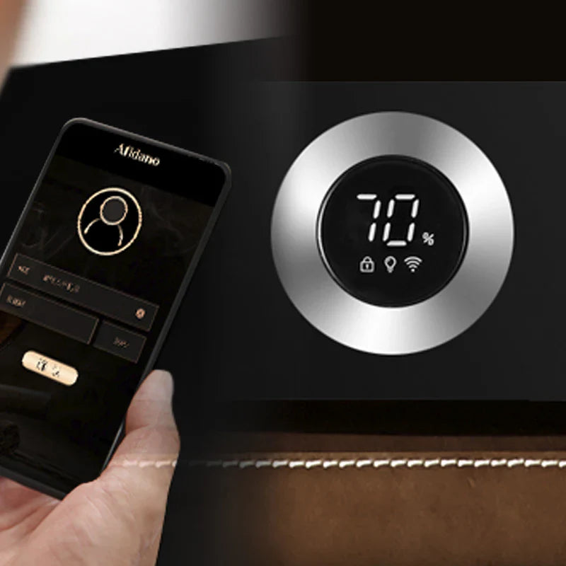 humidor with app access and controls