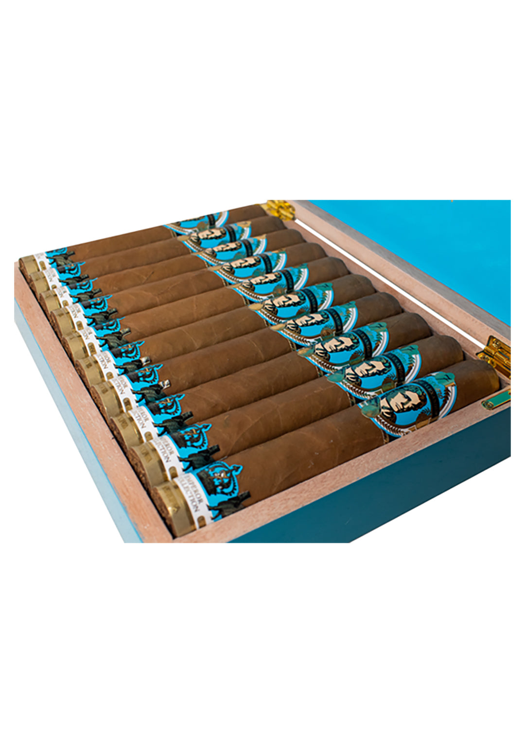 side view of open  El Septimo Alexander_Connecticut cigars