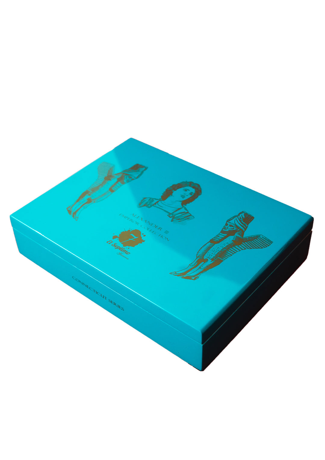 closed box of  El Septimo Alexander_Connecticut cigars