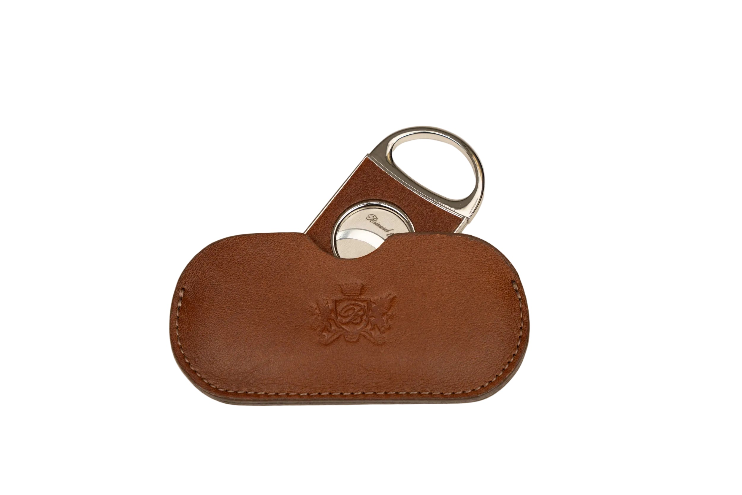 Brizard & Co – Double Guillotine Series II Cutter - Whisky Calf Leather & White