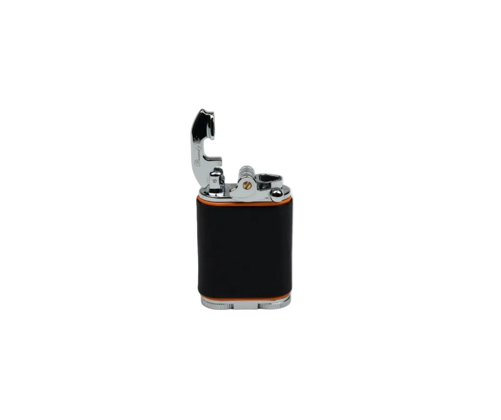 Brizard & Co – Gatsby Table Lighter – Racing Black & Orange Collection