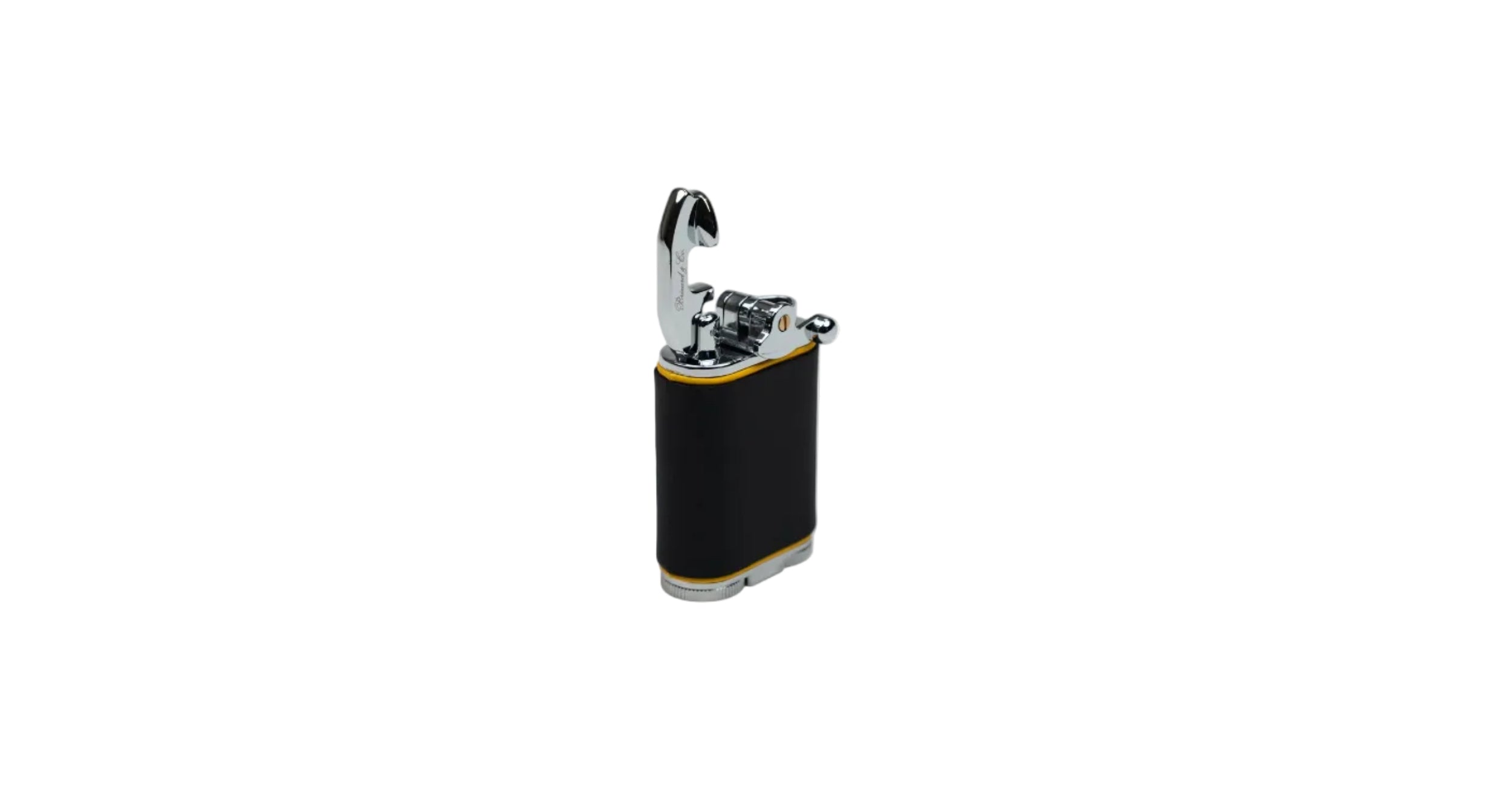 Brizard & Co – Gatsby Table Lighter – Racing Black & Yellow