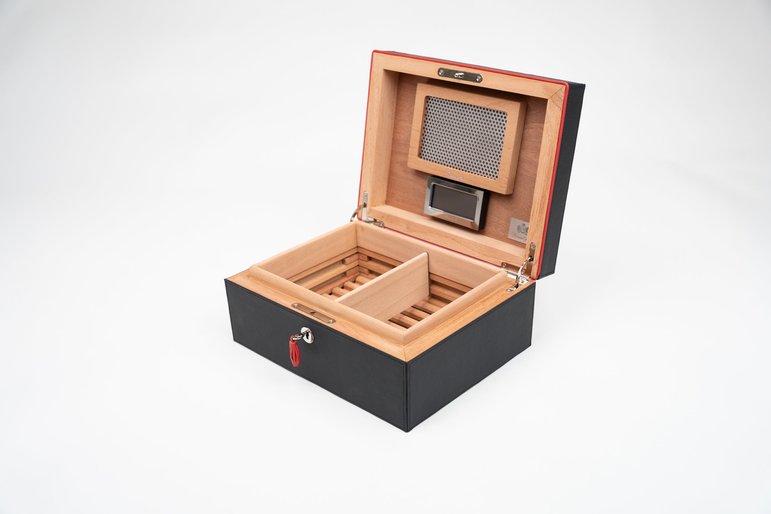 Brizard and Co - Airflow humidor Racing Black & Red