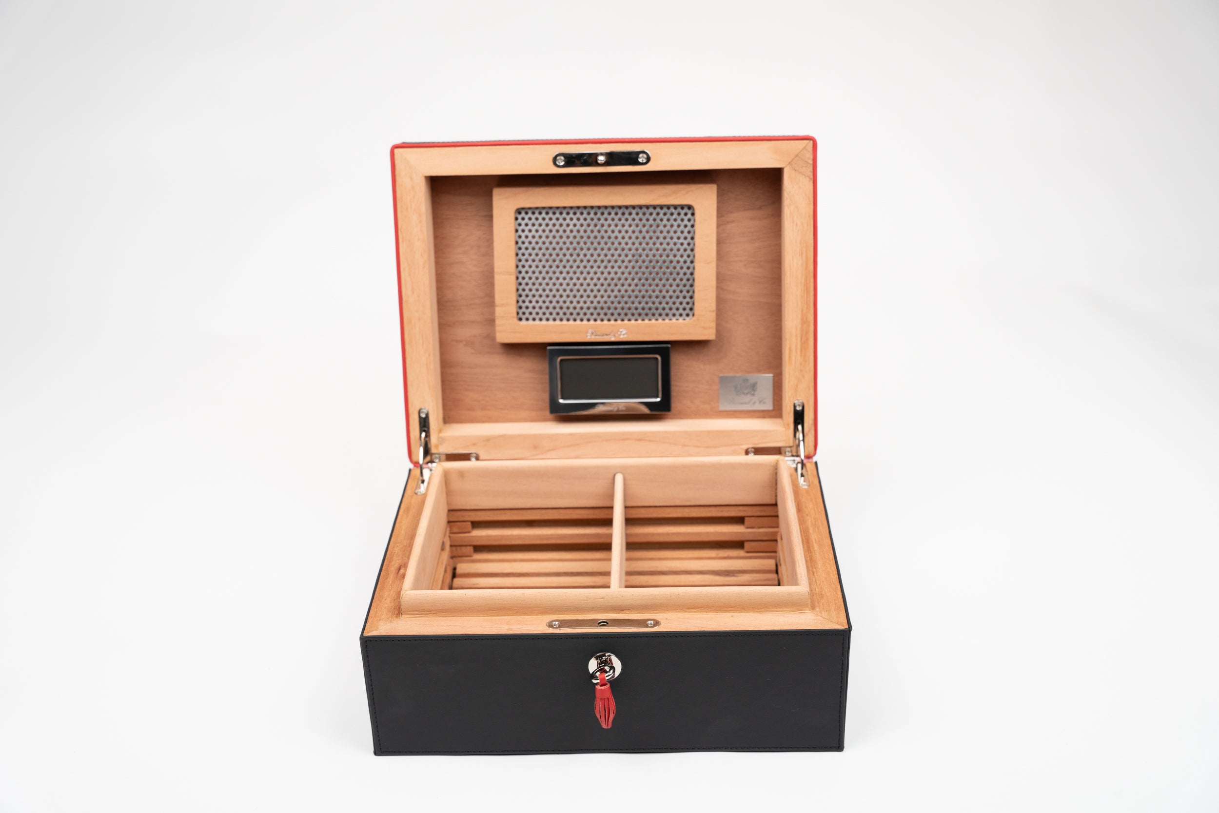 Brizard and Co - Airflow humidor Racing Black & Red