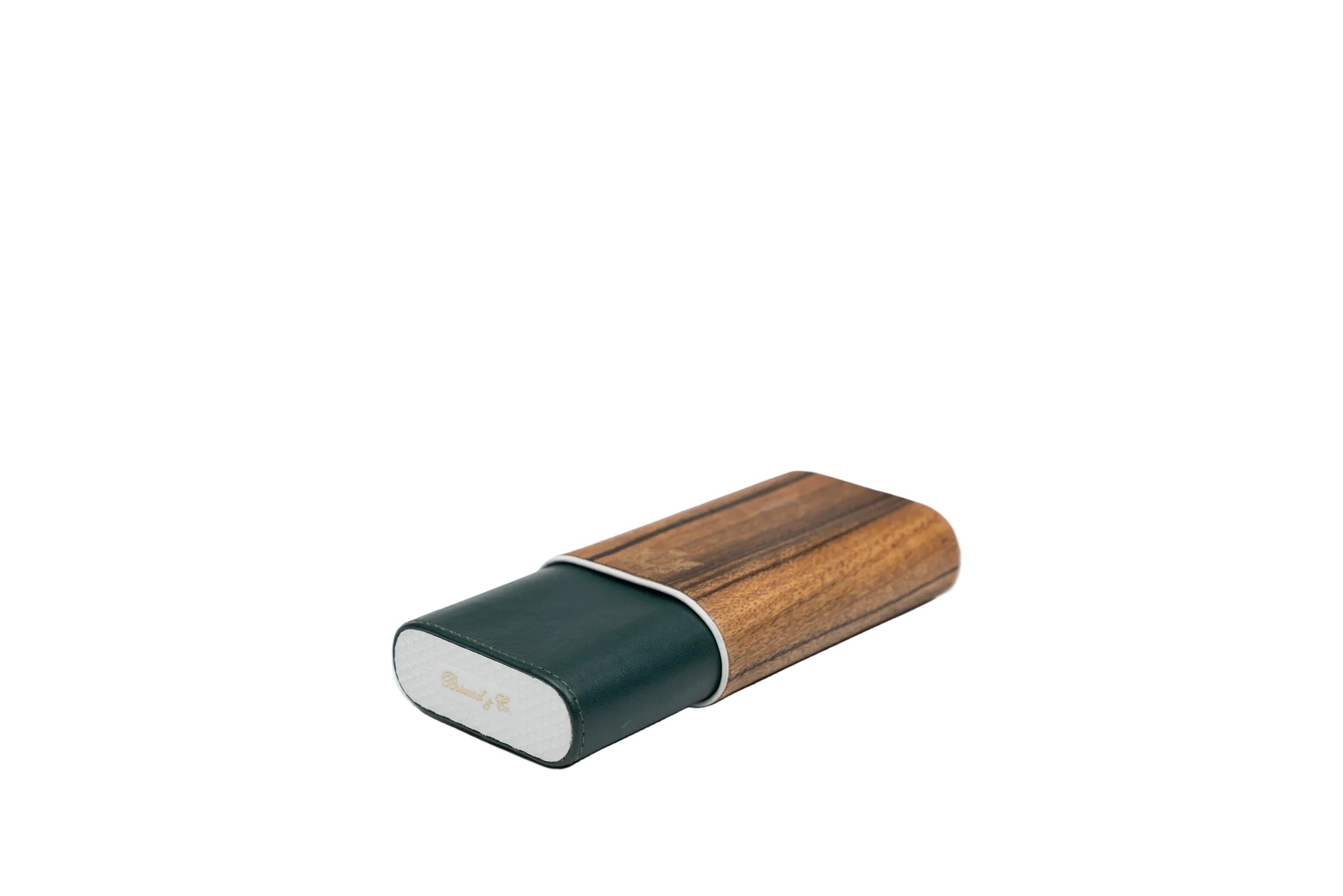 Brizard & Co – “Show Band” 3 Cigar Case (Gordo) – Golf Heritage Collection