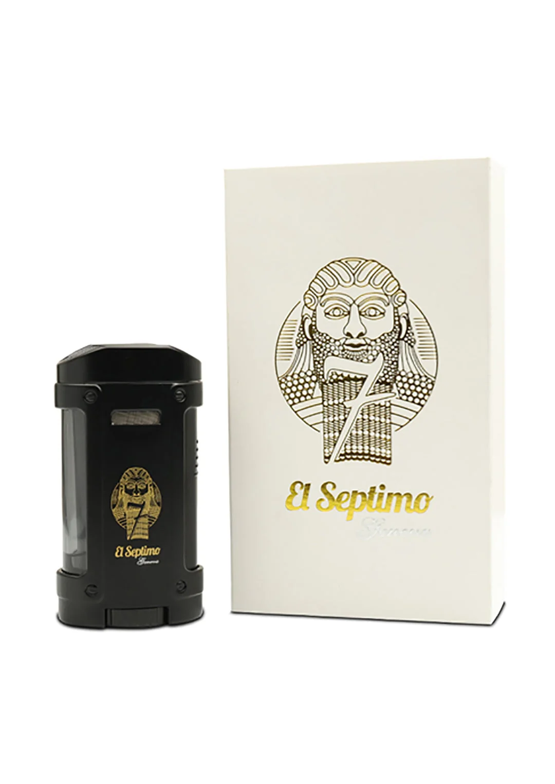 El-Septimo - Gilgamesh Quadruple Torch Lighter & Stand
