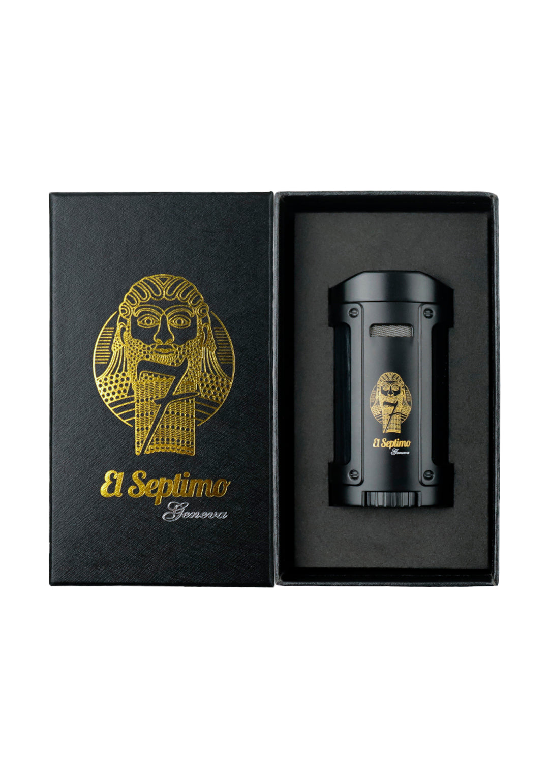El-Septimo - Gilgamesh Quadruple Torch Lighter & Stand