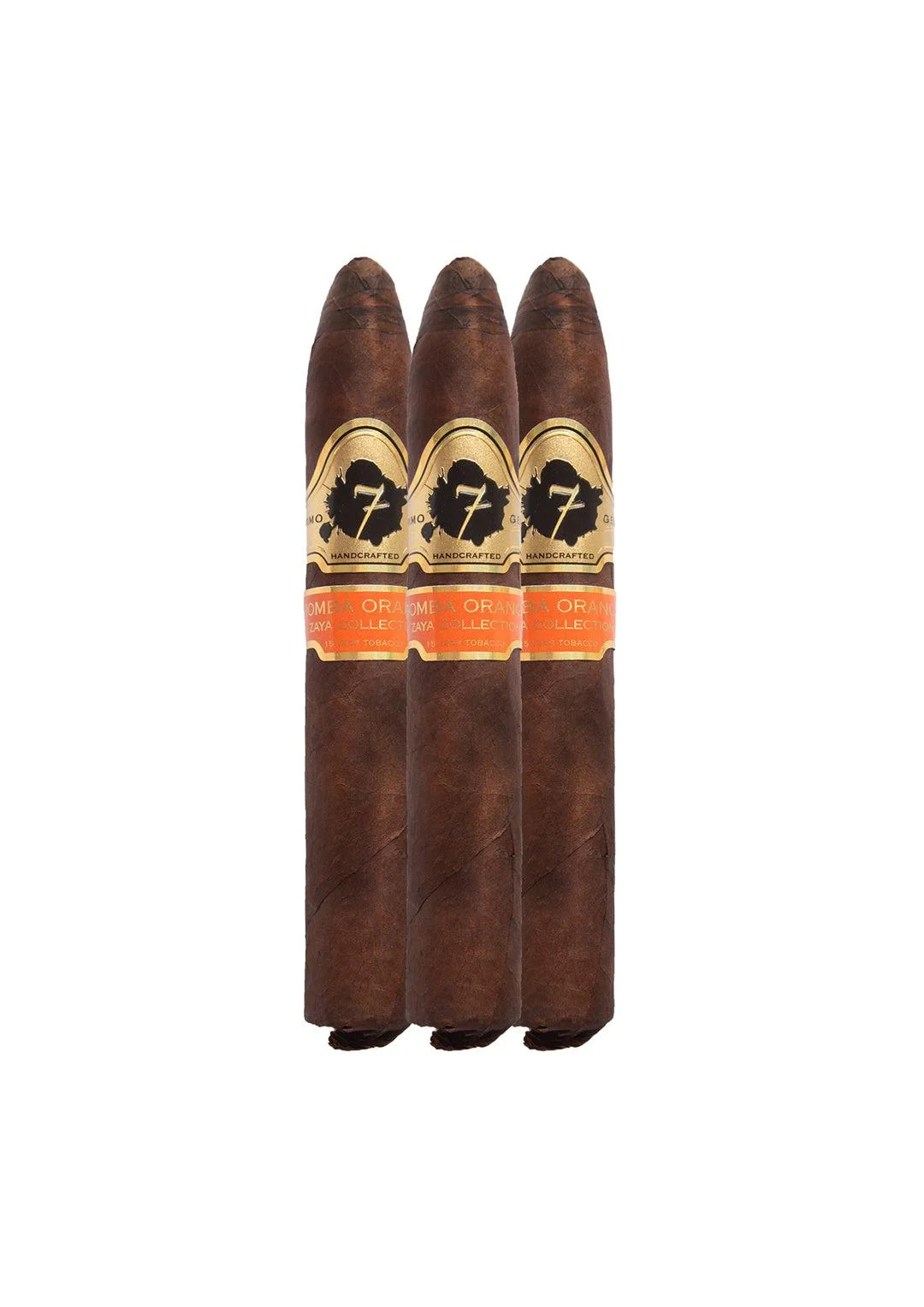 three El Septimo Bomba Orange cigars  available at Los Angeles cigar shop